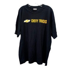 Chevy Trucks T Shirt XL Men Black Graphic Crewneck Short Sleeve Steve Barrys